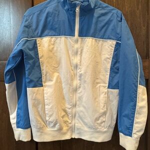 Old Navy Kids Blue and White Windbreaker